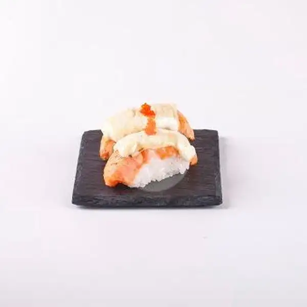 Salmon Cheese Aburi | Peco Peco Sushi, Tunjungan plaza 2