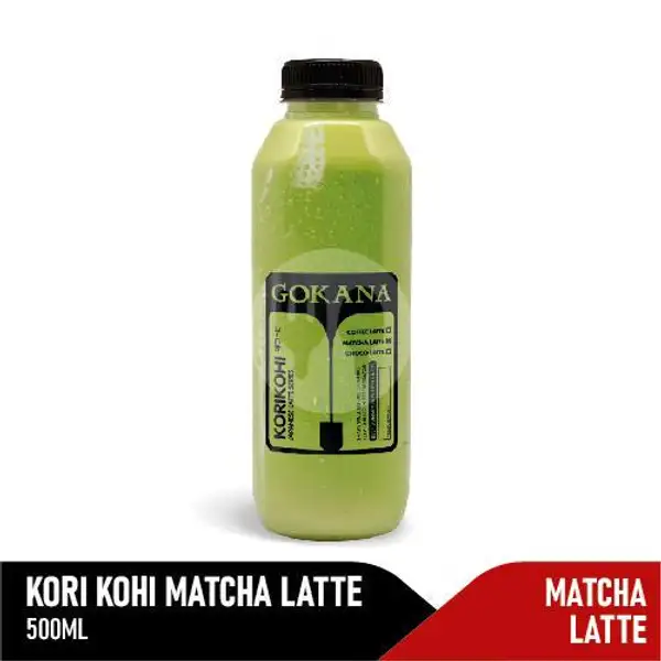 Kori Kohi Matcha Latte - 500 ml | Gokana Ramen & Teppan, Level 21 Bali