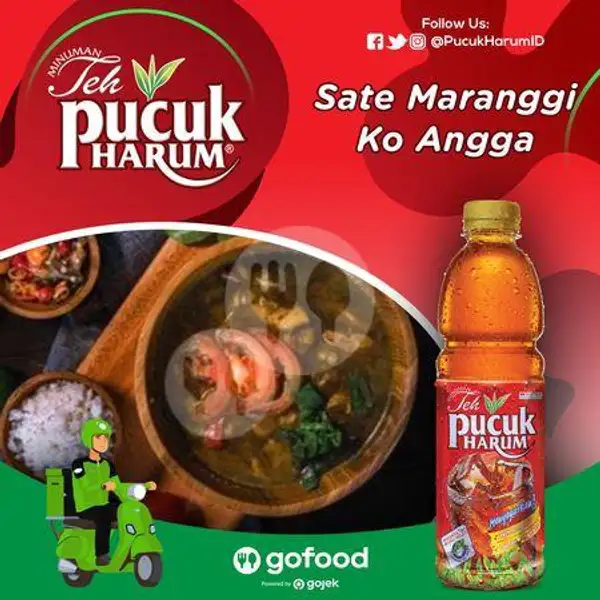 Tongseng Kambing + Nasi + Teh Pucuk | Sate Maranggi Ko Angga, Gasibu