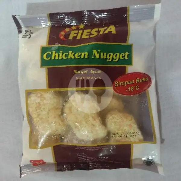 Fiesta Chicken Nugget 250 Gram | Happy Tummy Frozen Food