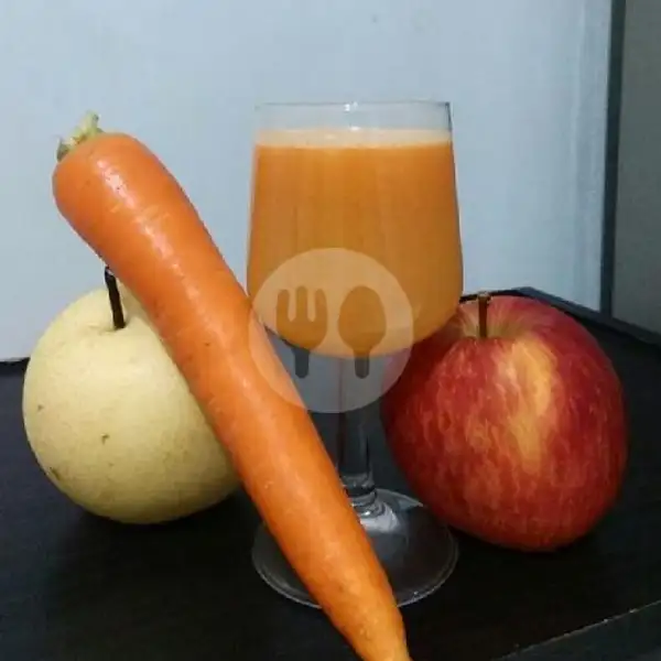 Juice Apel Mix Pire + Wortel | Alpukat Kocok & Es Teler, Citamiang