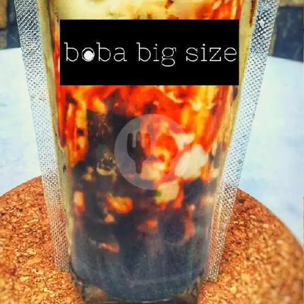 Boba Susu Gula Aren/Merah | Kedai Roti Bakar Big Size, Pisangan Lama