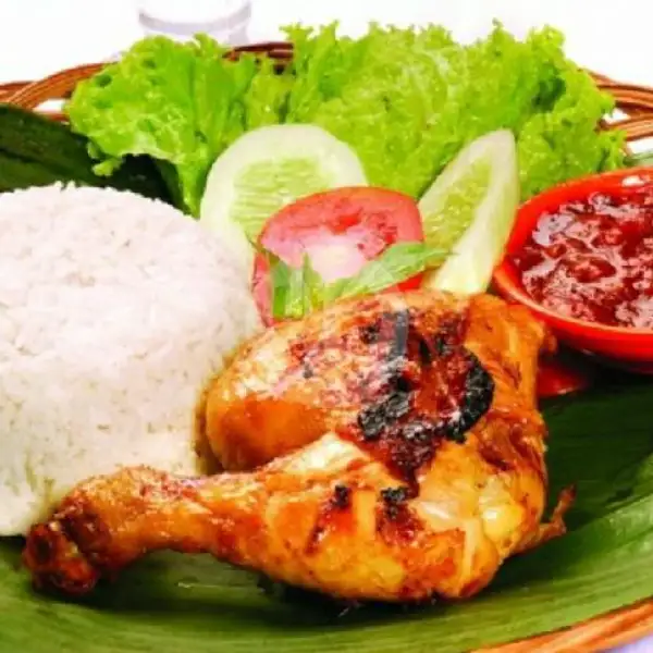 Paket Ayam Jumbo Bakar/Goreng + Nasi + Sayur + Es Jeruk | Arrumy Cathering, Somba Opu