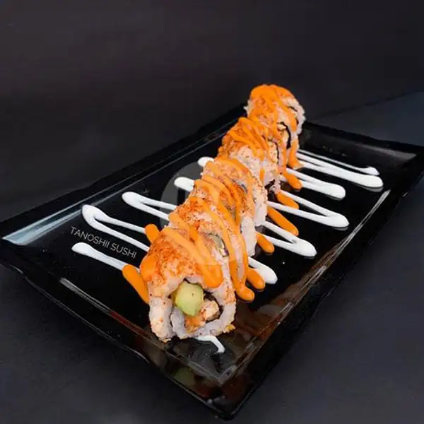 Ebi Tempura Roll | Tanoshii Sushi, Poris