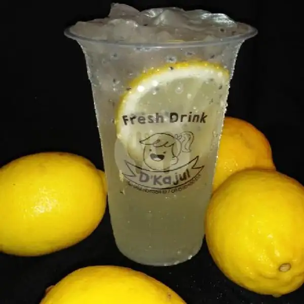 Ice Lemon Segar | Jus Buah Segar Dan Salad Buah Warung D'Kajul, Cibuntu Selatan