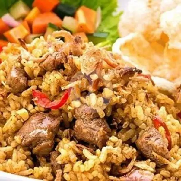 Nasi Goreng Daging | Huda Cafe, M. Hatta