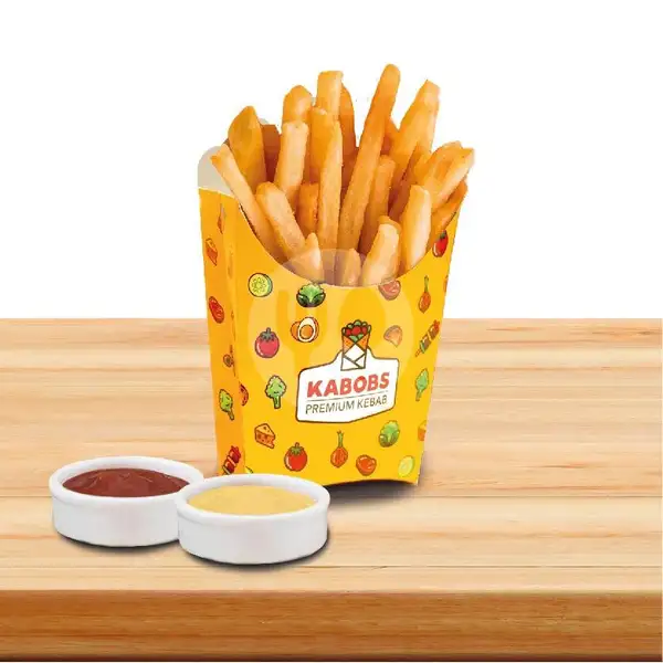 French Fries Jumbo + Signature Sauce | KABOBS - Premium Kebab, BTC Fashion Mall