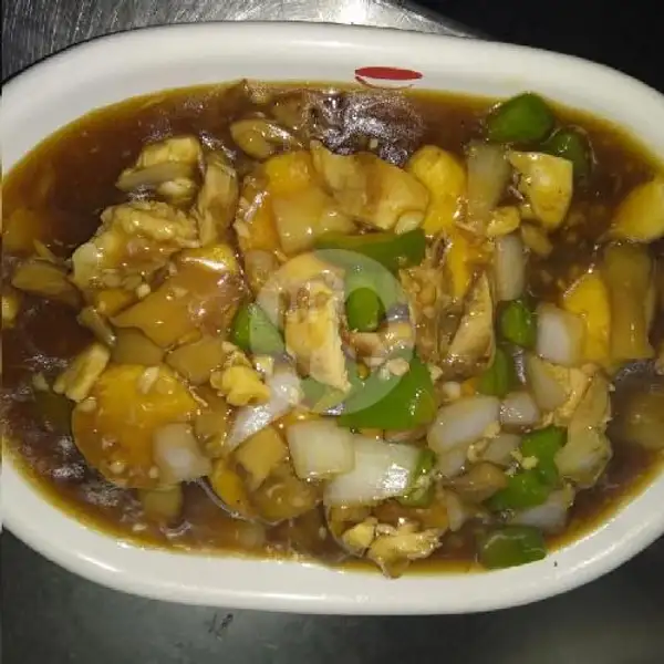 Braised Japanese Tofu / Angsiu Tahu Jepang | Red Bowl Asian Cuisine, Malang City Point