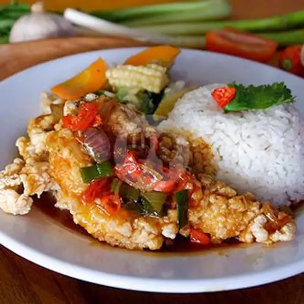 Nasi + Ayam Rica - Rica | Seafood 99, Sorogenen