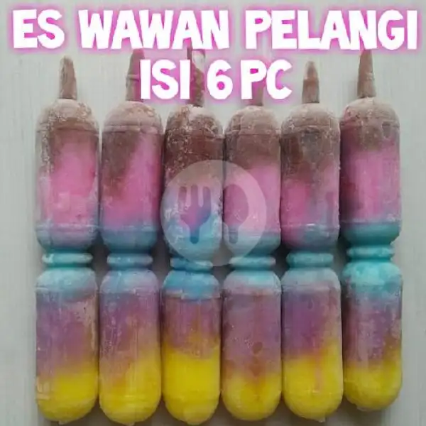 Es Wawan Pelangi Isi 6pc | Frozen Surabaya 5758, Sememi