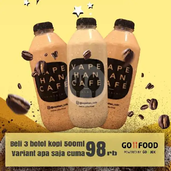 Promo Paket Kopi Murah 500ml | Vapehan Cafe, Duren Sawit