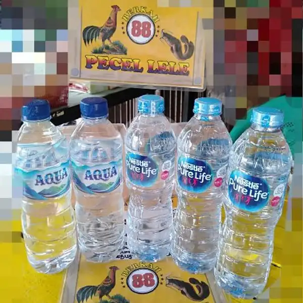 Nestle / Aqua | pecel Lele Sambal Terasi Oma Ina, Pontianak Timur