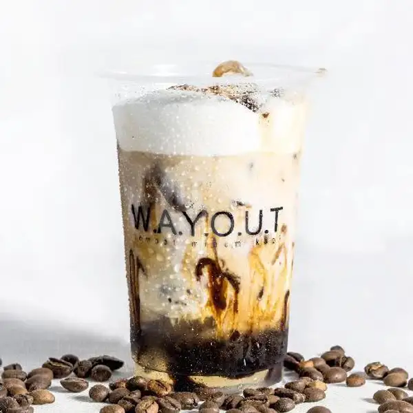 Creamy Black Coffee | Wayout Meal And Drink Semarang, Sawojajar