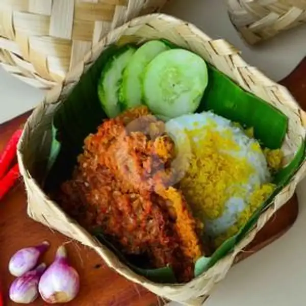 Nasi Ayam Geprek Sambal Bawang | Order Sekaligus, Dapur Bersama Sawah Besar