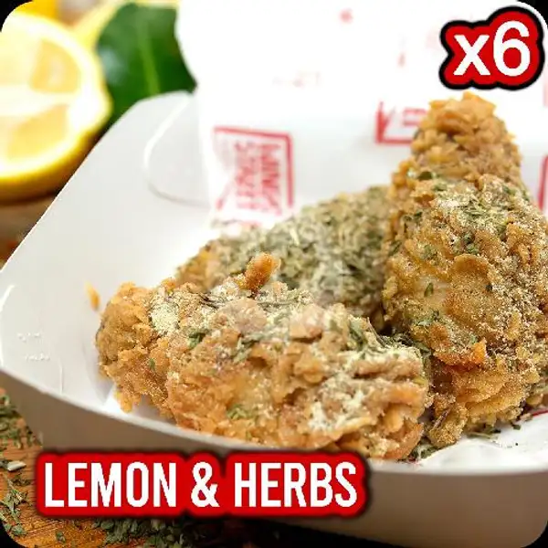 Lemon Herbs x6 | Wings Street Kukusan ala Chef Rama