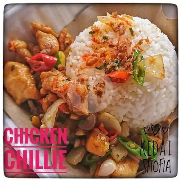 chicken chilli + nasi | Dapoer Shofia, Wortel 5