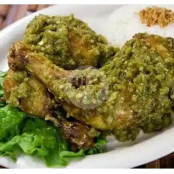 Ayam Kampung Sambel Ijo 1 Potong | Soto Kudus Pak Minto, Limo
