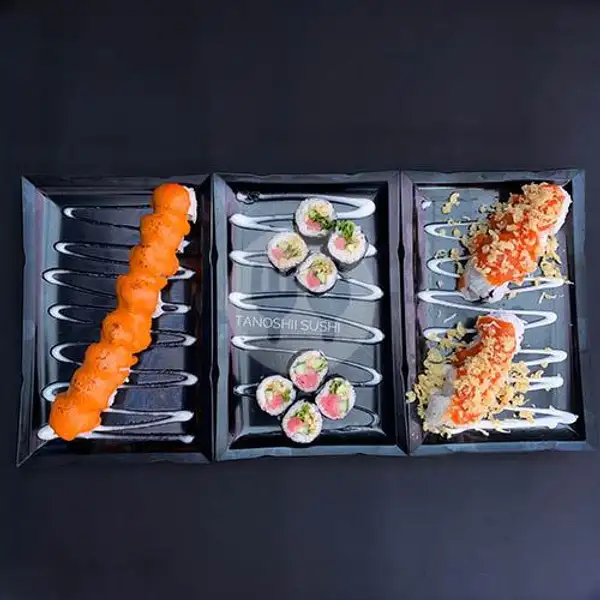 Tanoshi B | Tanoshii Sushi, Genteng