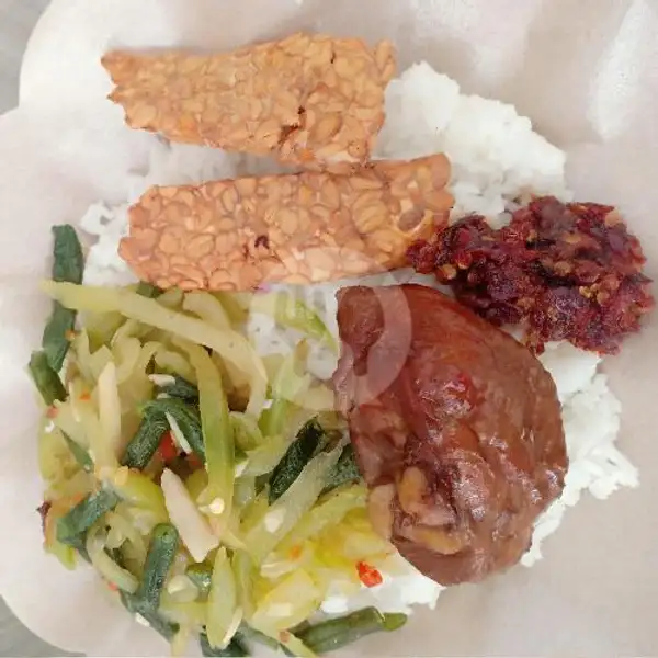 Nasi Ayam Kecap | Warung Nasi Pedas Bu Eko Solo, Denpasar