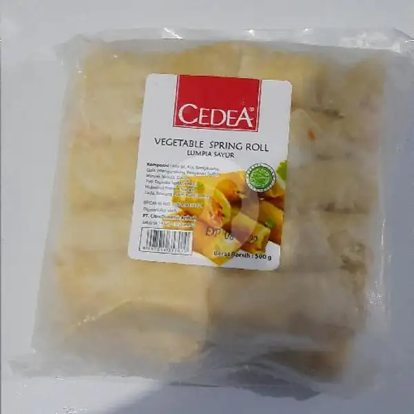 Cedea Vegetable Spring Roll 500gr | Bumba Frozen Food