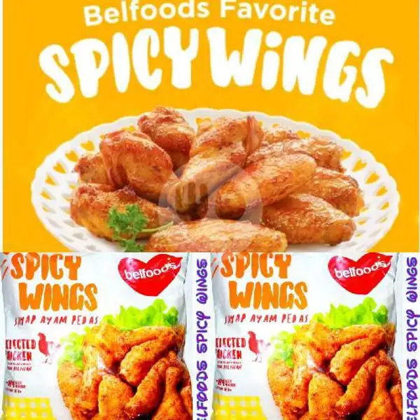 Spicy Wings Belfoods | Cacaya Frozen, Jalan H Gotih