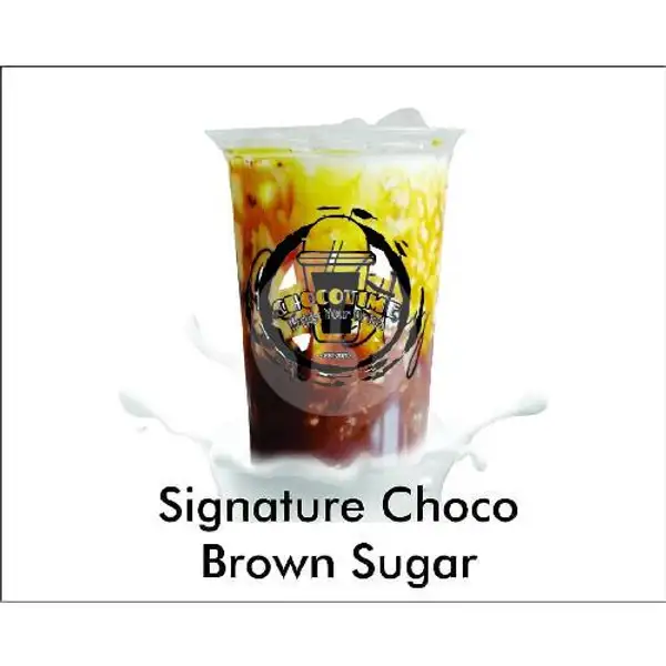 Signature Boba Choco Brown Sugar | Chocotime Boba Milk Chocolate & Coffee, Pagarsih Barat