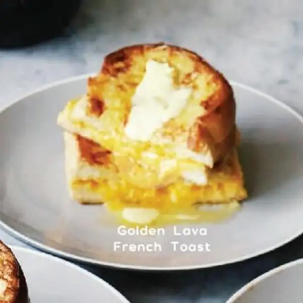 Golden Lava French Toast | Halo Cafe (by Tiny Dumpling), Terusan Sutami