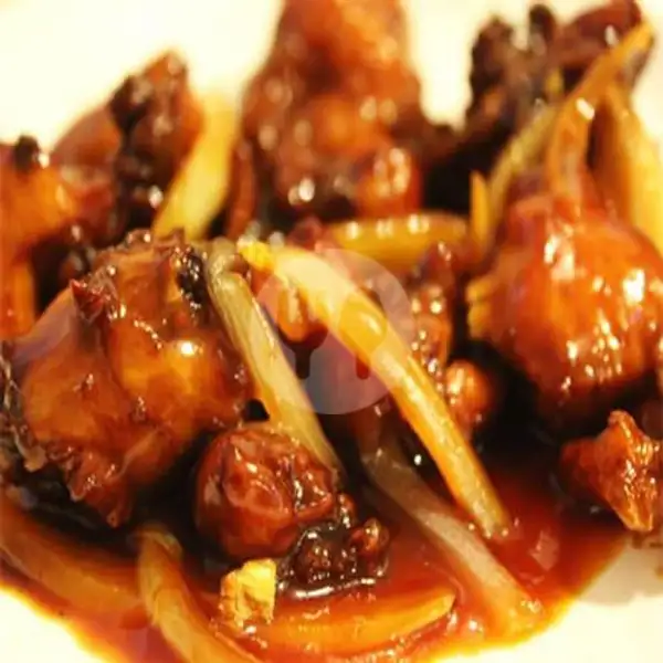 Ayam Mentega + Nasi | Rumah Makan Seafood Sri Rahayu, Batam