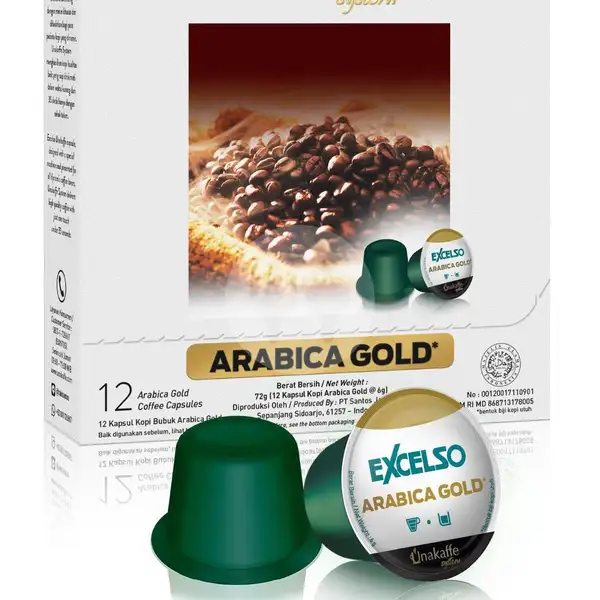 Capsule Arabica Gold | Excelso Coffee, Mal Olympic Garden