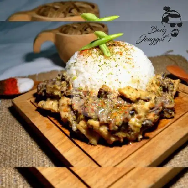 Creamy Chicken Mushroom | Bang Jenggots, Jatimulya