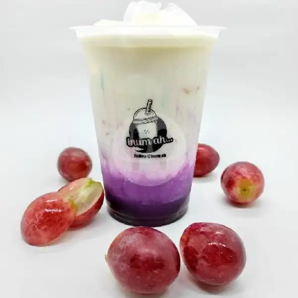 Inum Grape Milk | Nasi Goreng Sop & Pizza Dapur Ellen, Sudirman Street