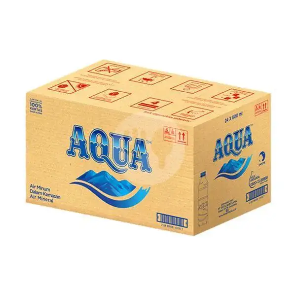 Aqua Air 24x600ml Karton | Shell Agus Salim BKS