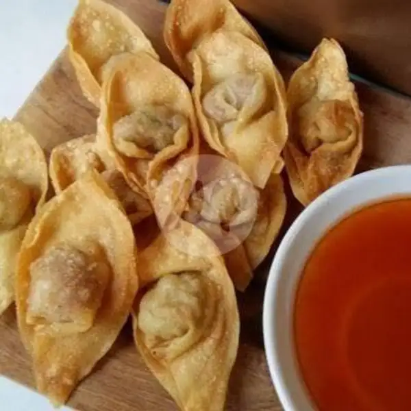 Pangsit Goreng Ayam Isi 4pcs | Re&Re Dimsum dan Thai Tea, Kebon Gedang
