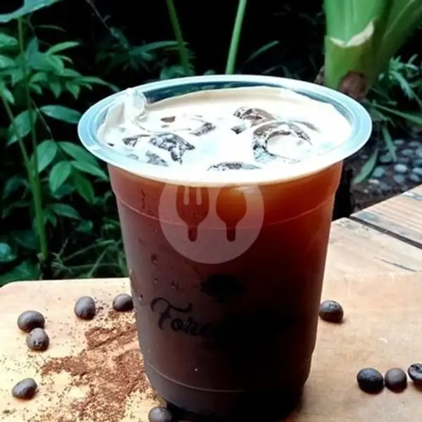 Kopi Aren Item | Foresthree Coffee, Gubeng