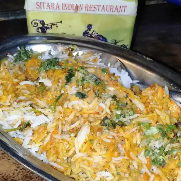 Prawn Biryani | Sitara Indian Restaurants, Teuku Umar
