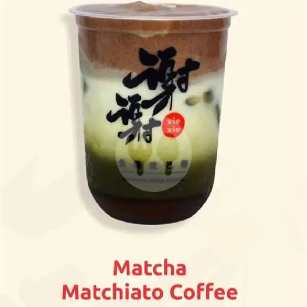 Matcha Matchiato Coffe | Xie Xie Boba Mory, G. Obos