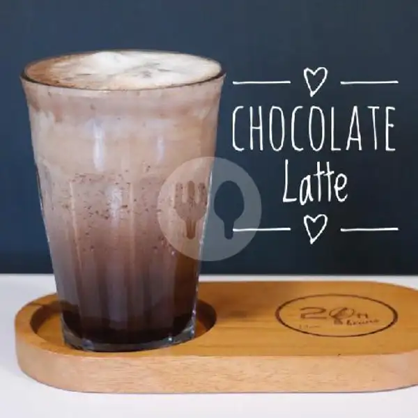 Chocolate Latte (Ice) | 20ft Beans, P. B. Sudirman