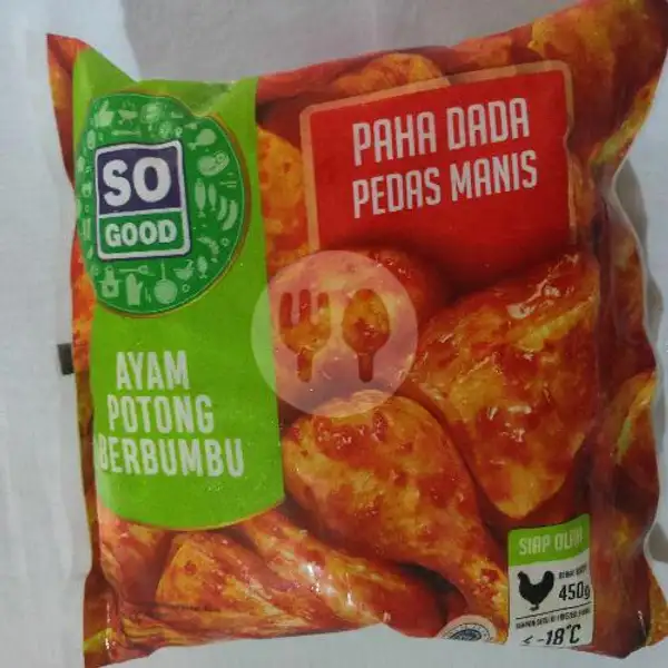 So Good Paha Dada Pedas Manis 450 Gram | Happy Tummy Frozen Food