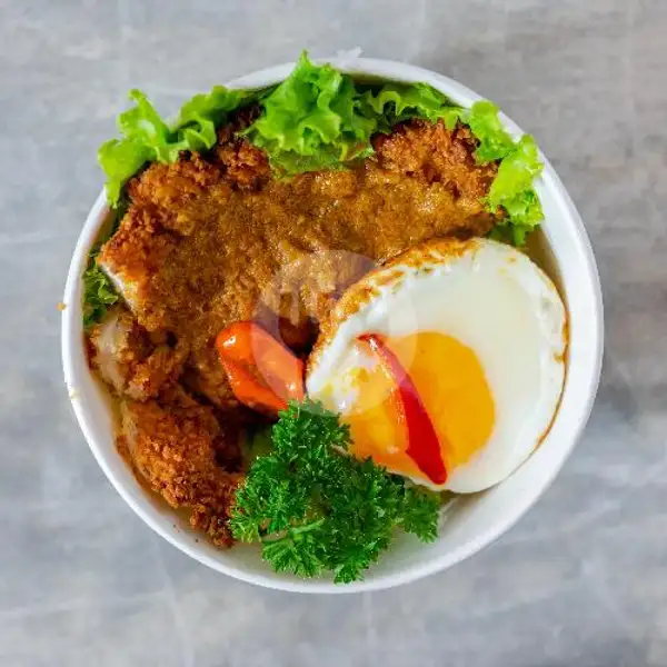 Ricebowl Ayam Katsu Kare | Kedai Kombo, Imam Bonjol