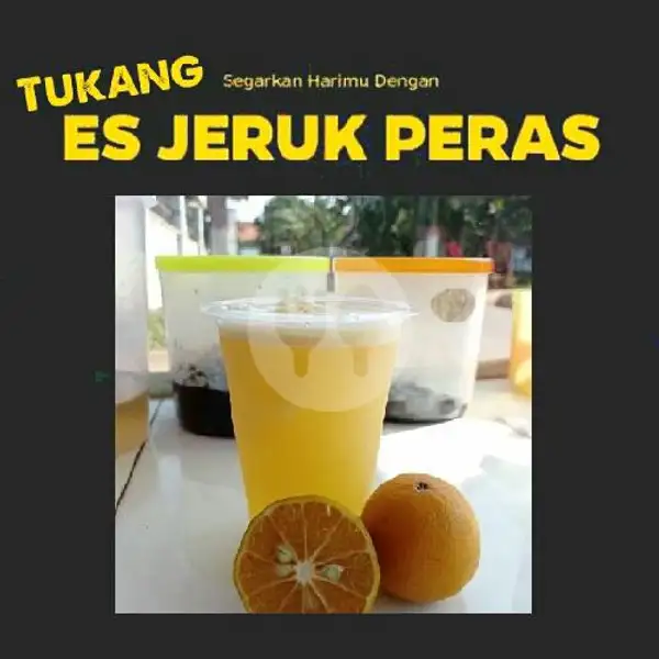 Hemat! es jeruk peras susu selasih/14 oz | Tukang Es Jeruk Peras, Pondok Aren