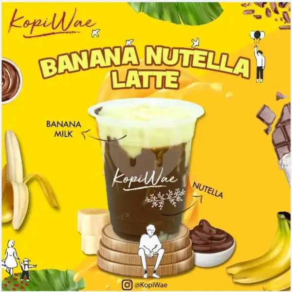 Banana Nutella Latte | MasterCheese Pizza, Depok