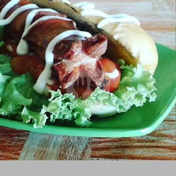 Big Hot Dog With Frenc Fries | Rumah Cemilan Dzaki, Larangan