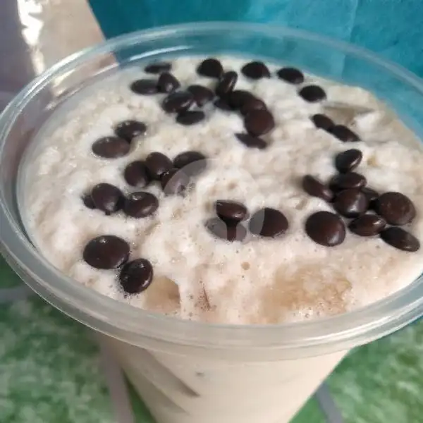Vanilla Latte Topping Chococip | Ice Bubble Fresh Itam, Perumahan Villa Paradise