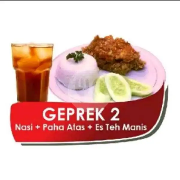 Paket Geprek 2 | Ayam Bakar JON-GIL, Sekneg Raya