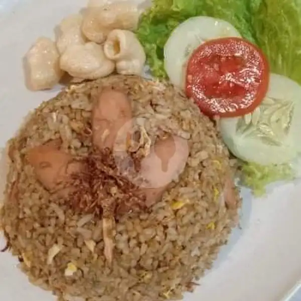 Nasi Goreng Sosis | Let's Eat Vegetarian Cafe. Kota Batam