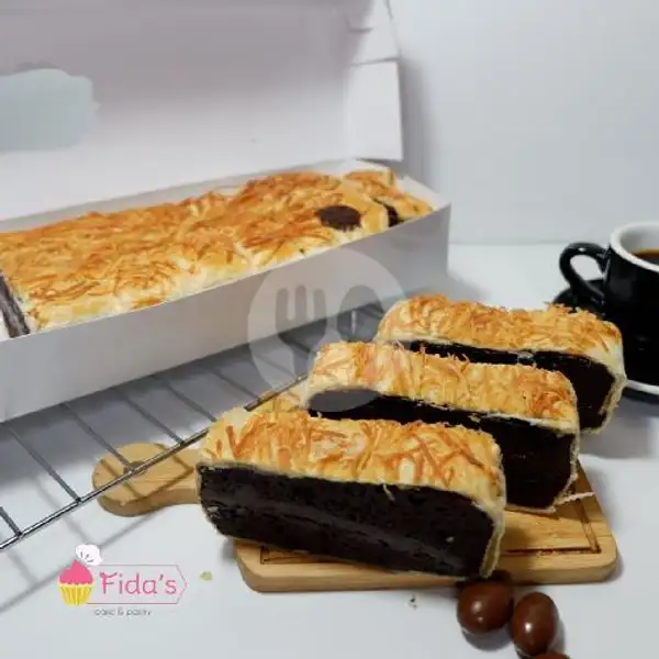 Brownies Crispy Lumer Coklat | Fidas Cake Kutabumi, Pasar Kemis