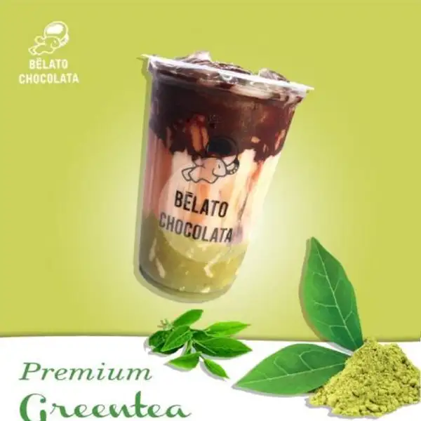 Premium Greentea | BeLato Chocolata Pekalongan