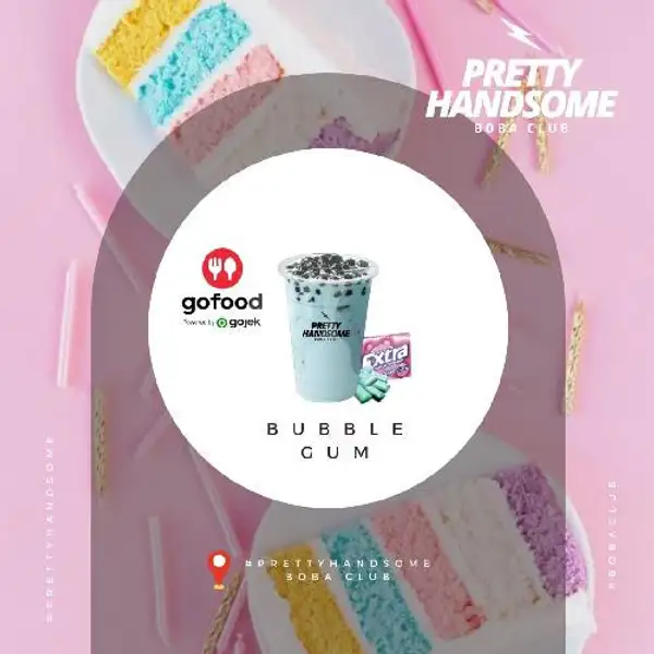 Bubble Gum ( Medium ) | Pretty Handsome Boba Club