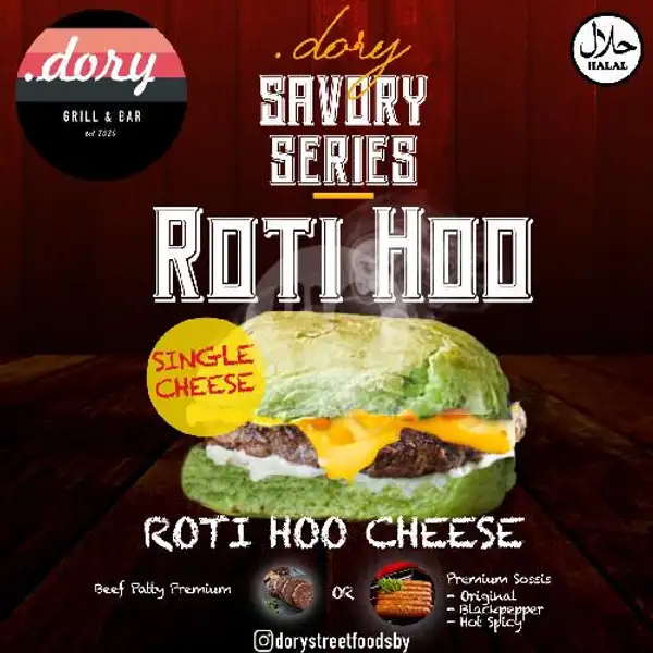 ROTI HOO CHEESE (Single Cheese + Single Beef/Sosis) | Dory Streetfood, Krembangan