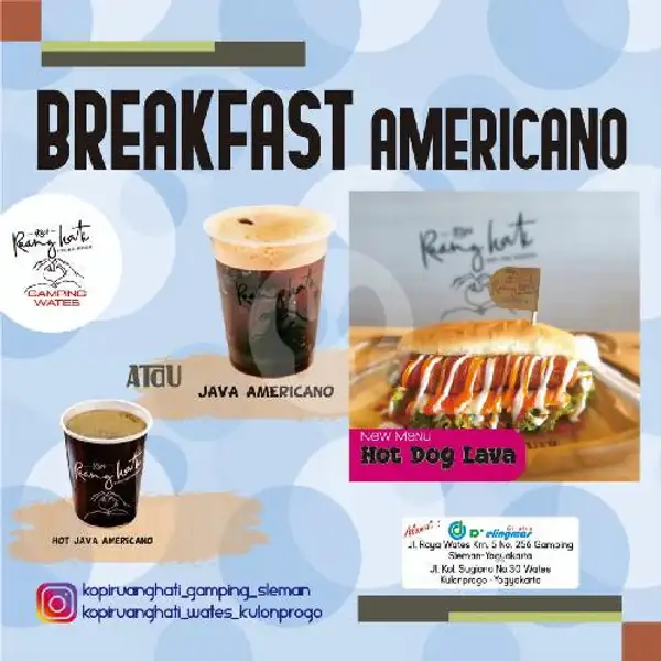Breakfast Americano | Kopi Ruang Hati, Gamping